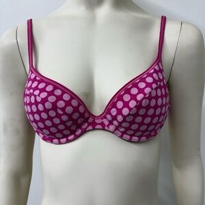 Vintage 2000s PINK Victoria's Secret Polka Dot Bra